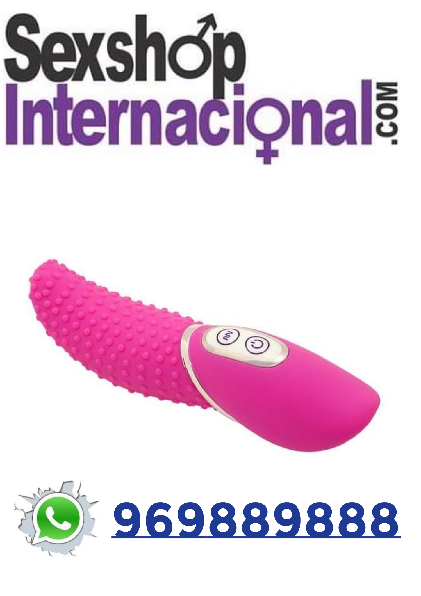 LENGUA VIBRADORA -ESTIMULANTE CLITORAL-DE SILICONA-SEXSHOP LIMA 981196979